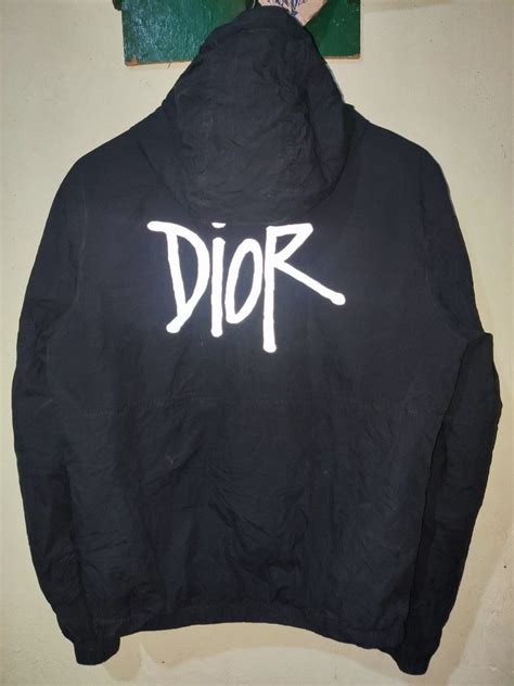 dior and shawn hooded blouson|DIOR AND SHAWN Hooded Blouson.